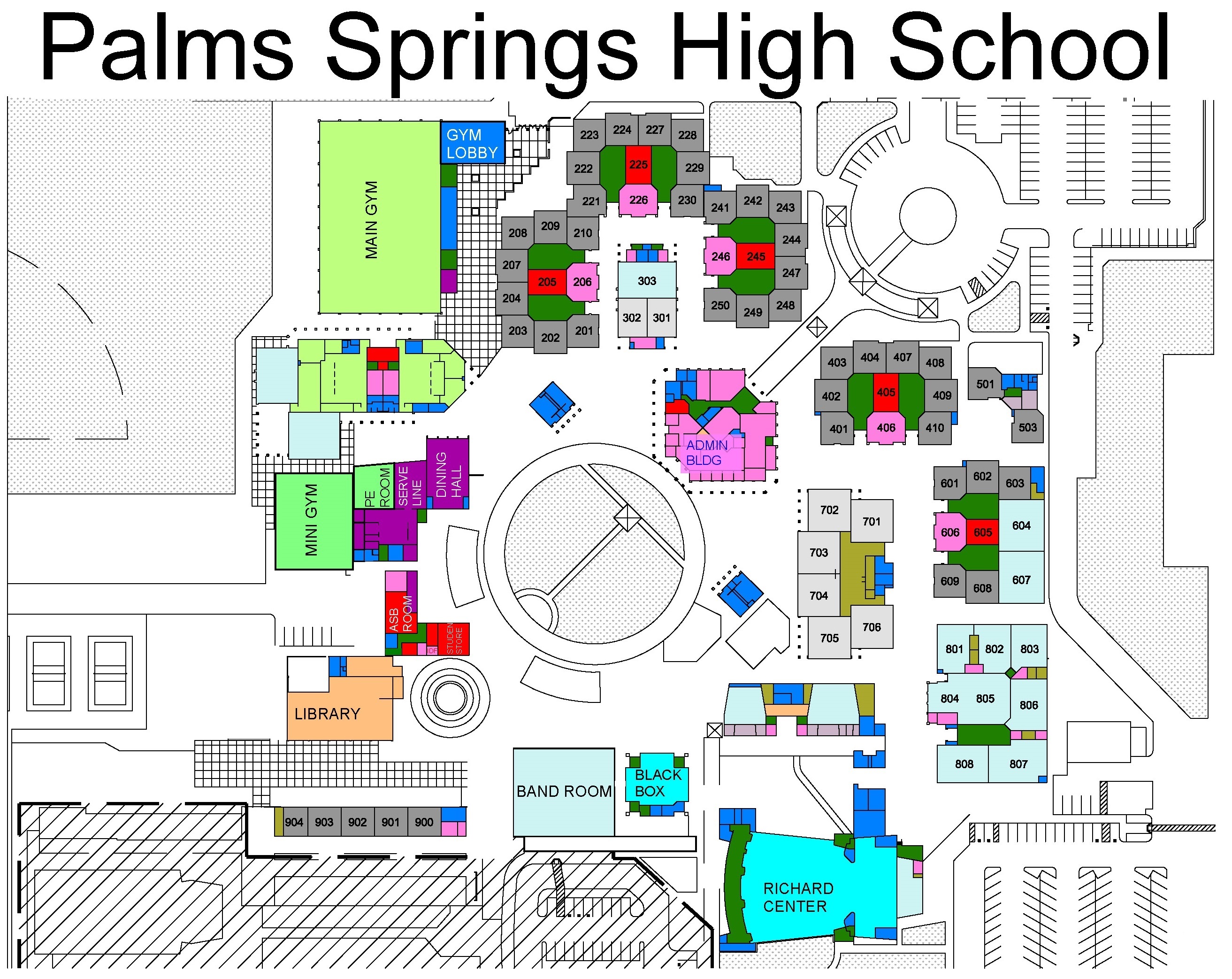 About PSHS / School Map